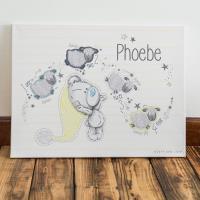 Personalised Tiny Tatty Teddy Counting Sheep Canvas Extra Image 1 Preview